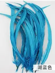 Розовый, синий, красный, черный, желтый, белый, фиолетовый дешевый натуральный хвост петуха