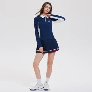 Custom Tennis Skirt Sportswear Oem Golf Clothing Workout Dance Skirt Set Dress Gym Women