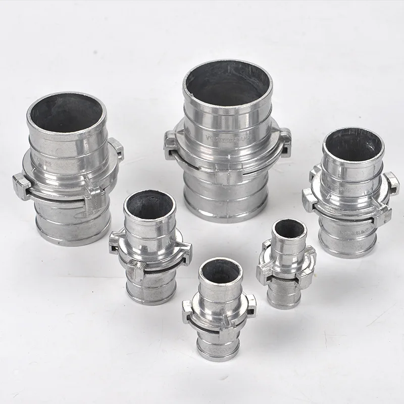 Agricultural Water Rain Gun Sprinkler Fittings Hose Flexible Pvc Pipe Connector Aluminum Coupling Camlock Hose Fittings