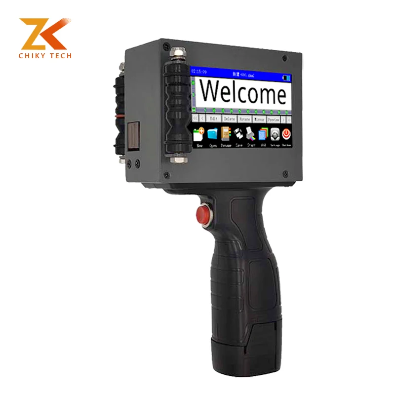 Low Price New Inkjet Code Marking Manual Batch Expiry Date Handheld Inkjet Printer Coding Machine