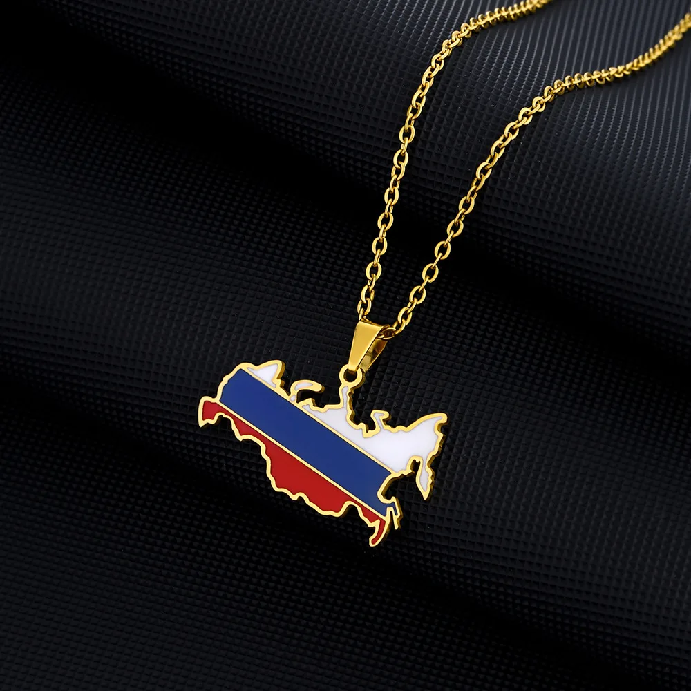 Map Necklaces