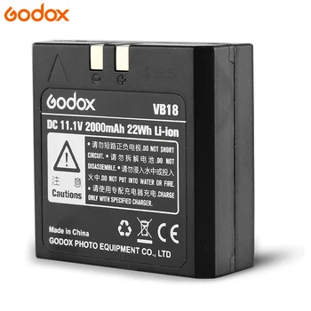 Godox VB-18 VB18 Li-Ion Battery Pack 11.1V, 2000mAh for V850II V860II Camera Flash Lamp 650 Full-power Flashes with the Series detail image