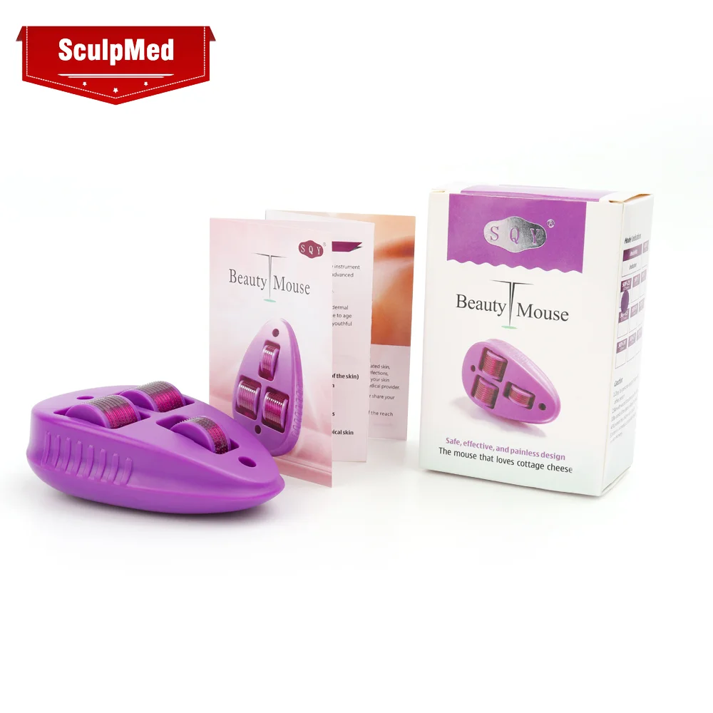 NEW Derma Roller 540 Beauty Mouse Derma Roller for Anti-aging Skin Care