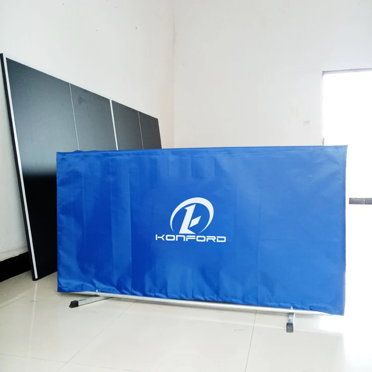 Konford Custom Table Tennis Fence Barrier Stable and Durable Oxford Surround Foldable Pickleball Dividers Sports Court Equipment