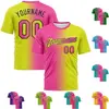 Amarillo Fluorescente y Rosa