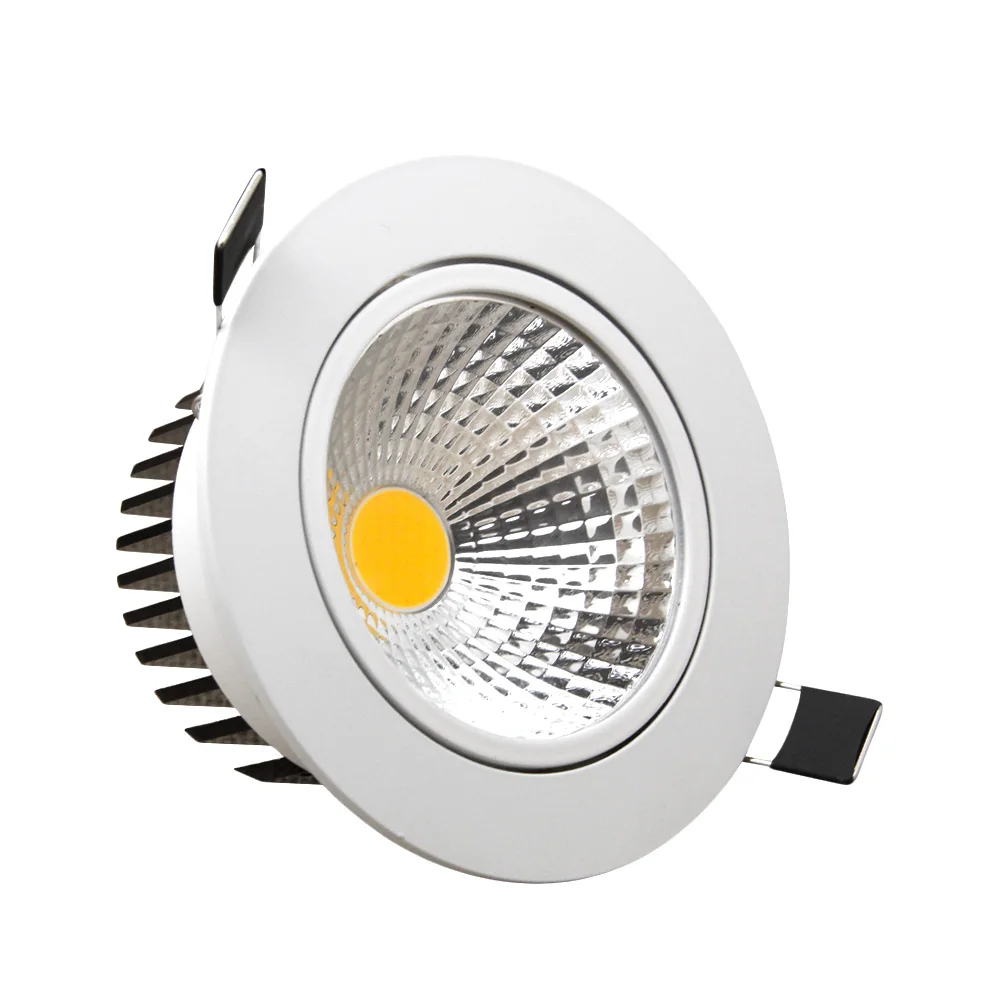 Hot Sell 7w 12w 15w 18w 24w ceiling lighting integrated recessed SMD down light LED downlight