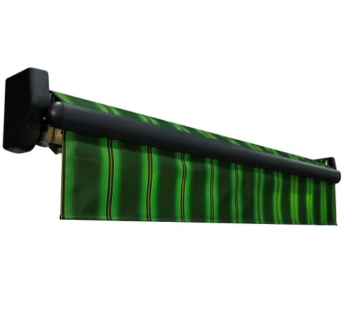 Electric Awning Price Remote Controlled Retractable Garden Patio Awning Sun Shade Shelter Awning Canopy With LED Light Kit