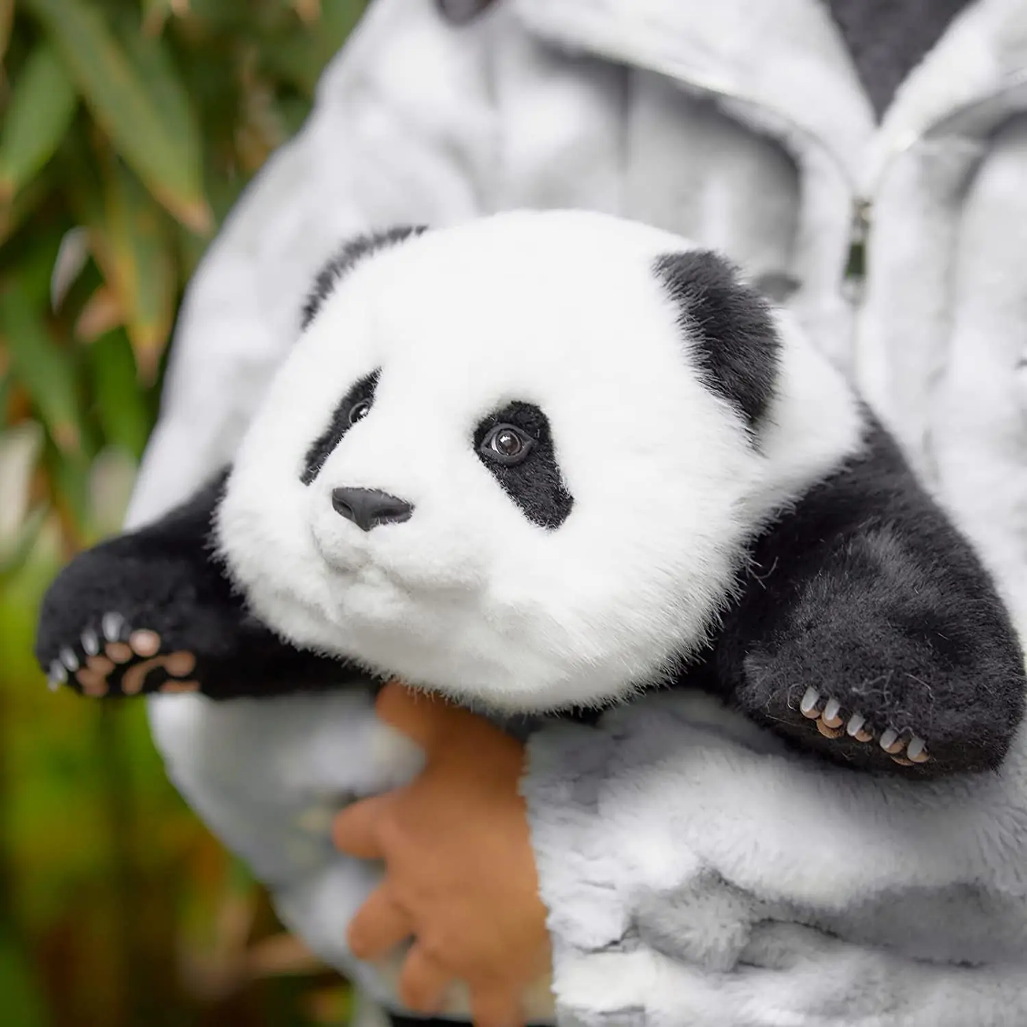 Weighted Stuffed Animals Realistic Handmade Stuffed Giant Panda  Plush,Lifelike Panda Plush for Anxiety