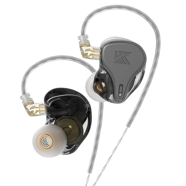 KZ HBB DQ6S Wired Earphone Bass HIFI Earbuds In-Ear Monitor Noise Cancelling Music Sport Headset
