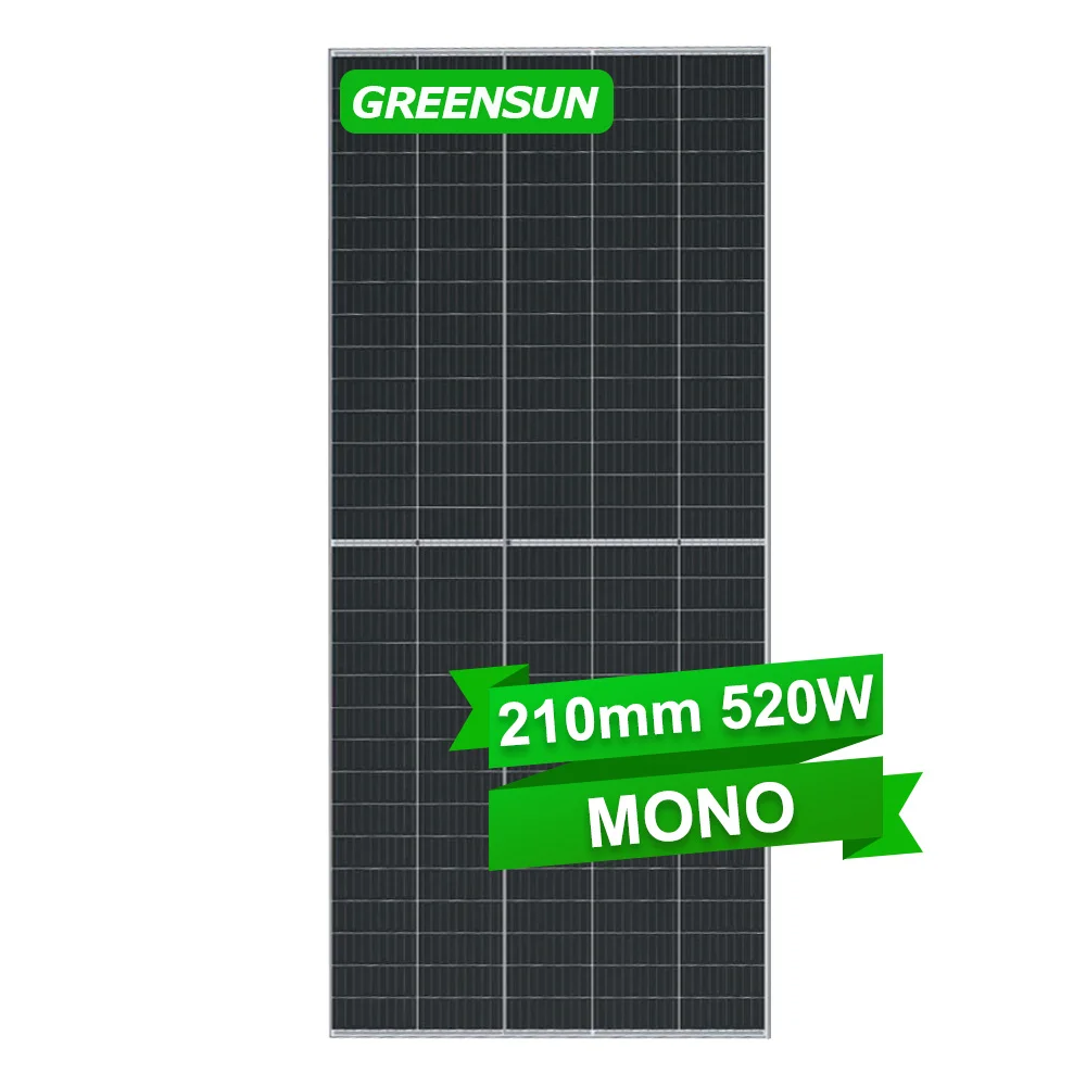 China Greensun mono 500w price solar panels kuwait with microinverter