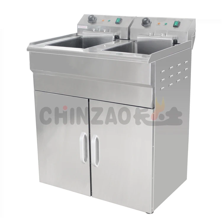 Промышленные электрические глубокие фридеры Twin 16L
