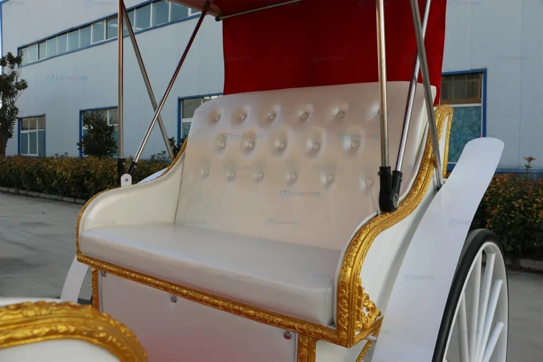 Cheap Price Electric Sightseeing Horse Carriage  / Romantic wedding carriage for Sale