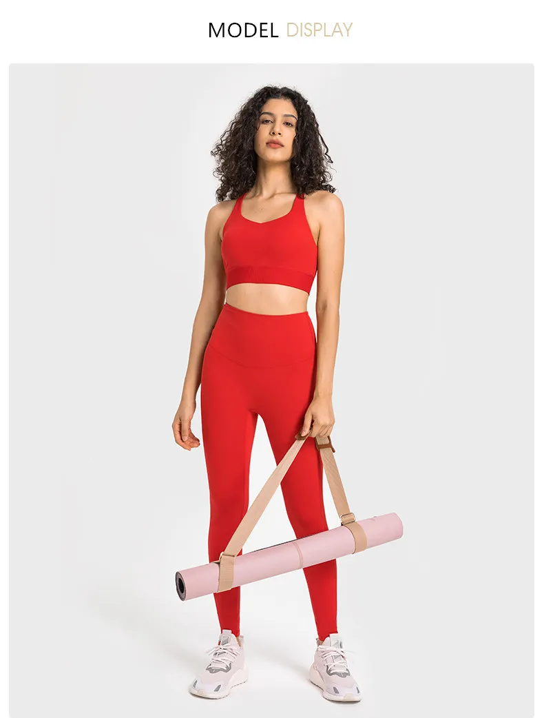 High Quality Lycra Sports Bra Plus Size Wireless Wholesale Solid Color