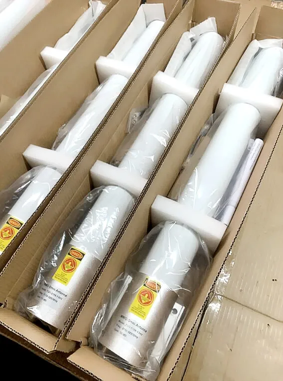 XJS wireless fiberglass omni internet mimo outdoor high gain long range wifi antennas for ubnt rocket m5m2 mimosa