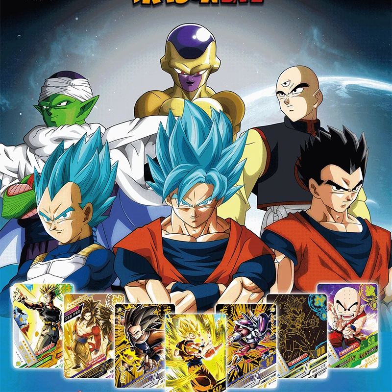 Kawaii коллекция японского Аниме Драконий жемчуг Редкие карты коробка Детские игрушки для детей подарок на день рождения игра