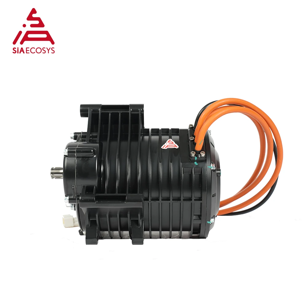 QS MOTOR QS138 V3 3000W 72V Mid Drive Motor with 1:2.35 Gearbox