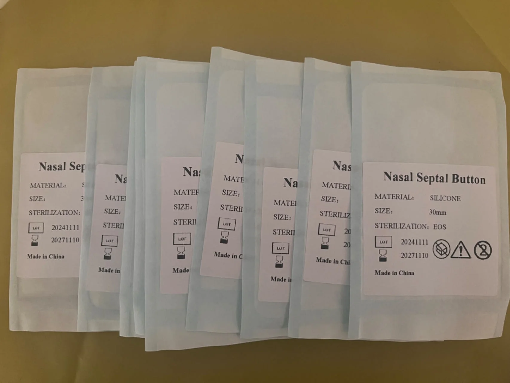 Internal Septal Splint Medical Silicone Nasal Septal Button