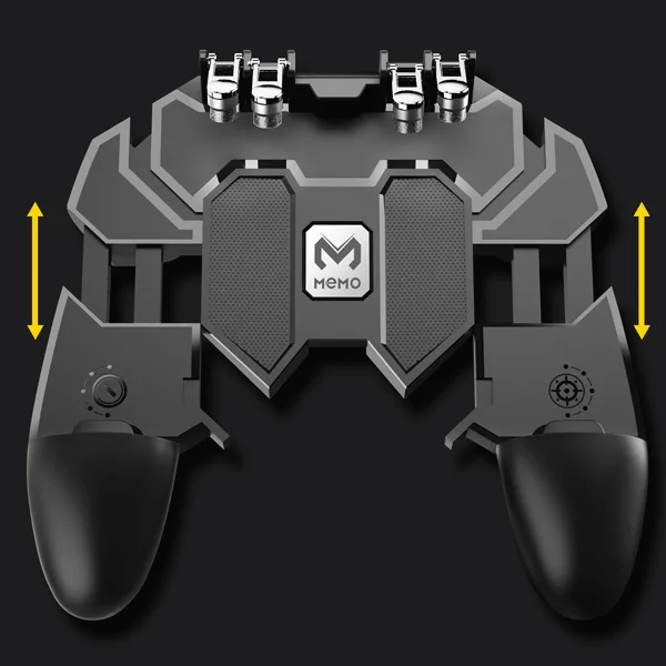 Ak66 Game Controller With Six Finger Gaming Controller For Mobile - Buy ...