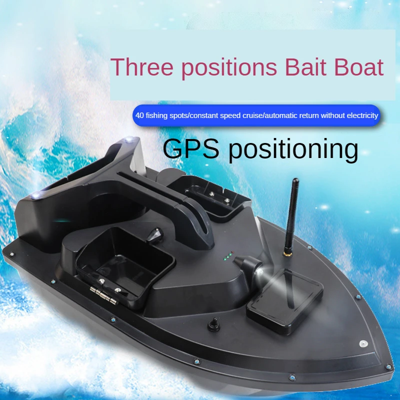 Gps Fishing Bait Boats Autopilot 3 Hoppers New Products Rc For Fishing