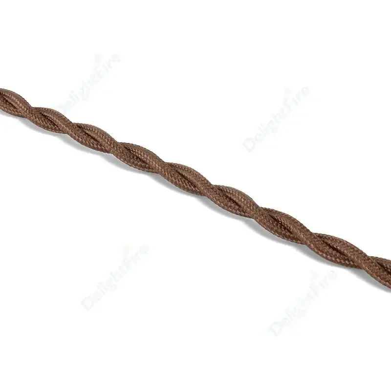 Cavo Intrecciato Intrecciato A 2 Condotti 18 AWG Corda Di Canapa Cavo - Foto 12