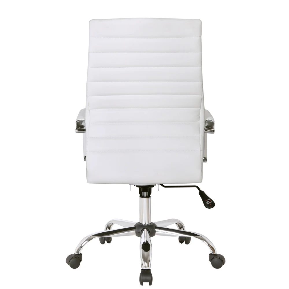 Managerial White Manager Office Chair Executive High Back Ergonomic ...