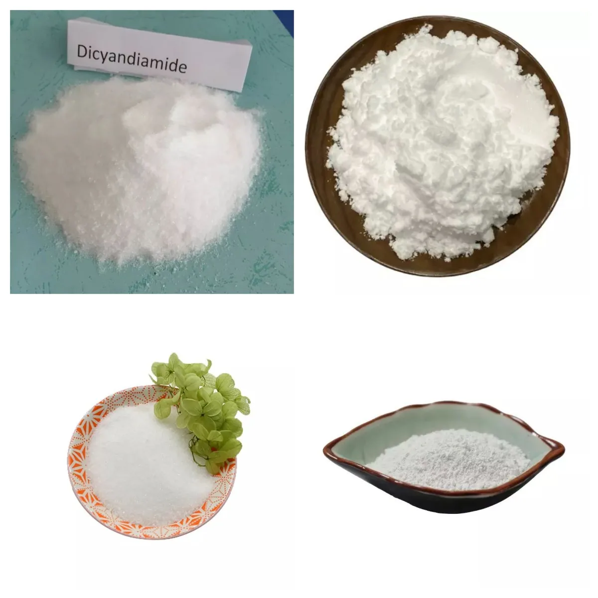 Shop high purity dicyandiamide price organic intermediate 99.8% dicyandiamide dcda-Detailed Image 1