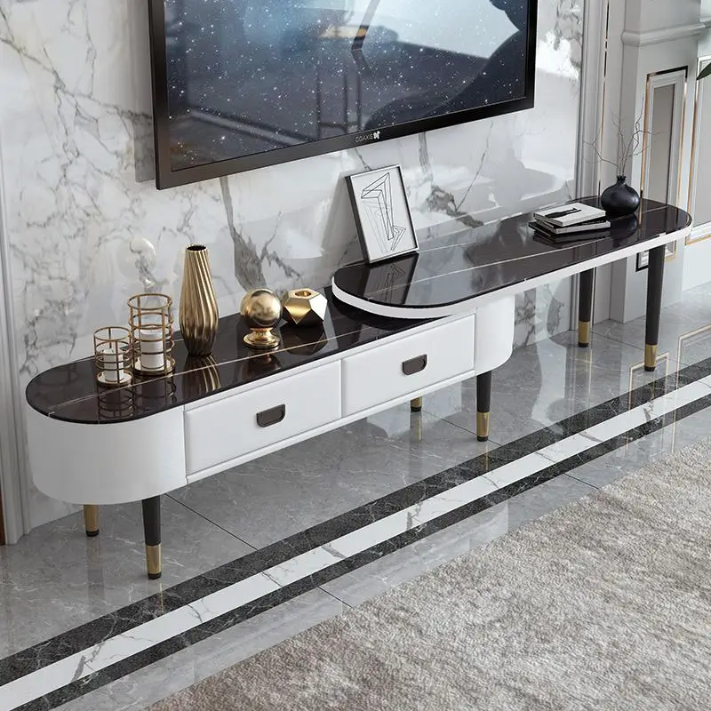 tv unit design with mirror