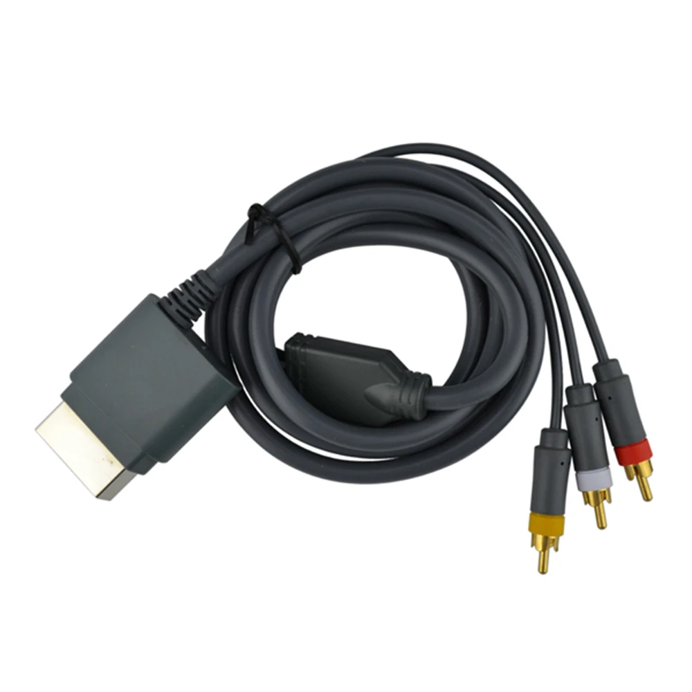 Video Av Cable Cord Rca For Xbox 360 