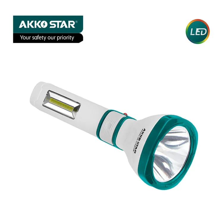 AKKO STAR Good Quality Daily Use Mini Flashlight LED Flashlights Rechargeable Torch With Side Light