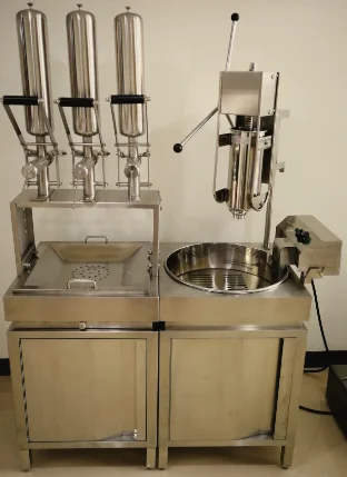 2025 3L Commercial Gas Automatic Churros Machine with Fryer,churros Making Machine,churro Filler Machine