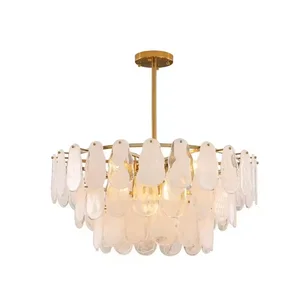 Factory Price Light Luxury Crystal Chandelier Living Room Postmodern Master Bedroom Room Light
