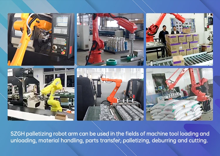 Fully Automatic Robot Palletizing System Loading And Unloading ...