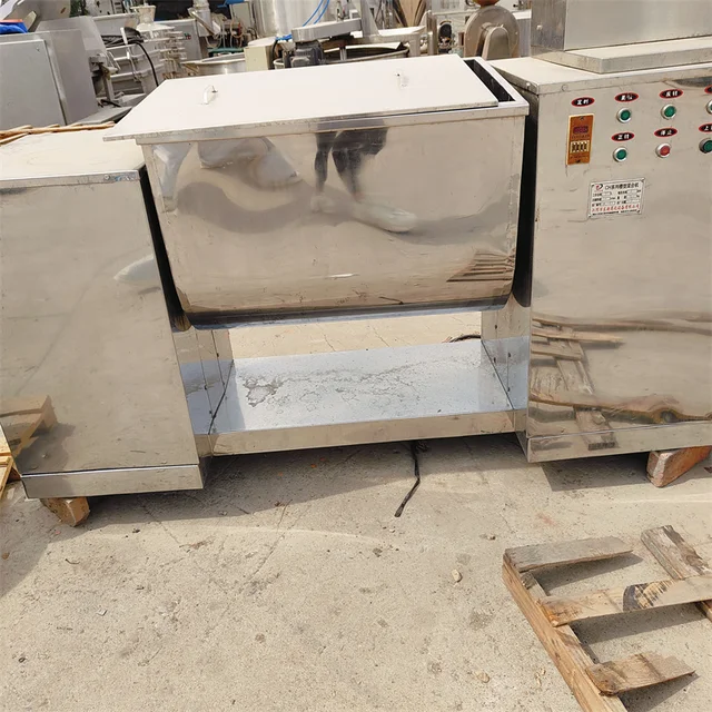 Stainless steel 2000-liter trough type mixer, food particle mixing equipment