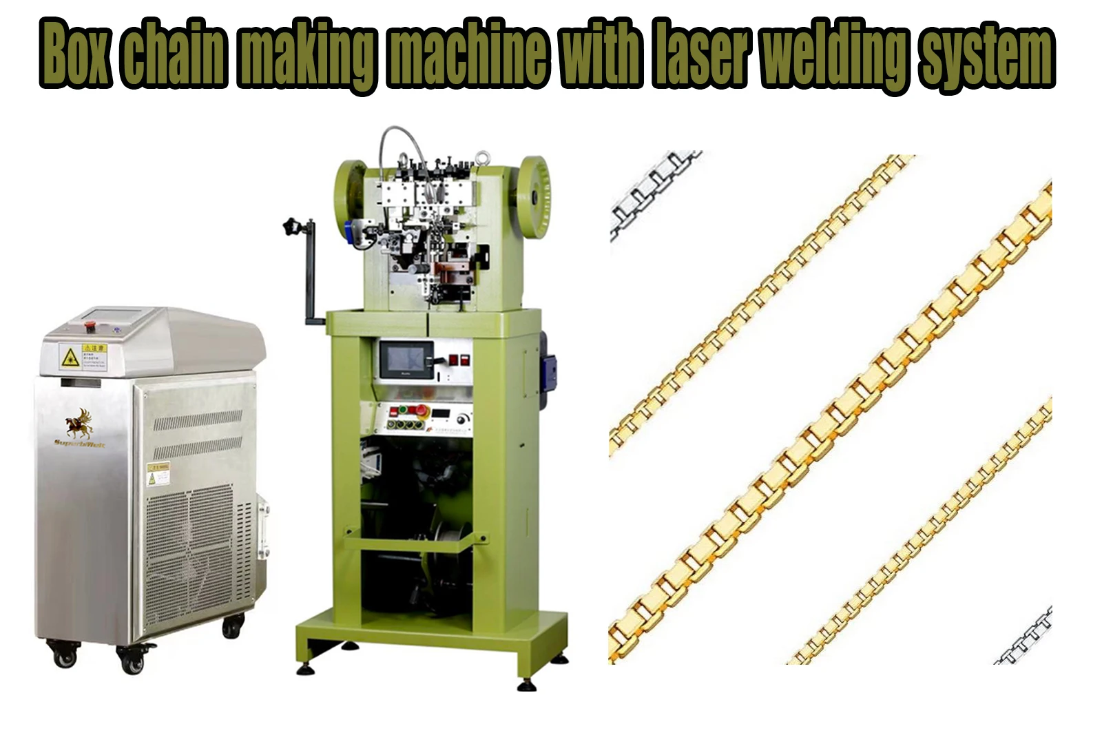 Superbmelt Automatic Box Design Metal Rope Chain Silver Gold Steel Chain Making Machine Buy