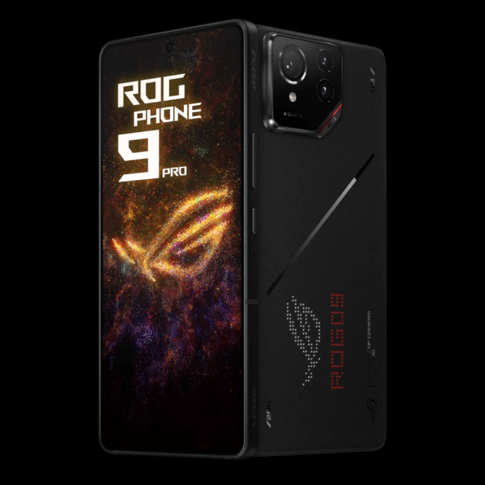 ROG Phone 9 Pro - Snapdragon 8 Elite 5G、6.78インチAMOLED、65W急速充電