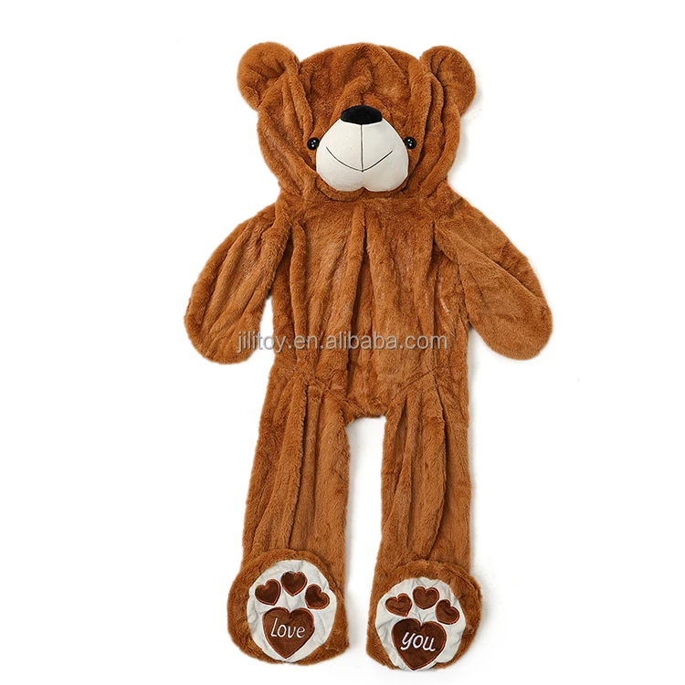 130cm Unstuffed Teddy Bear Skins Empty Plush Toys Design Soft Toy Skin