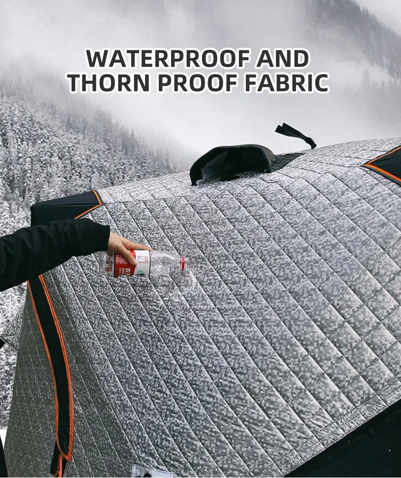 Wholesale Ice Shanty Cotton Carp Bivvy Canvas Cube Shelter Waterproof