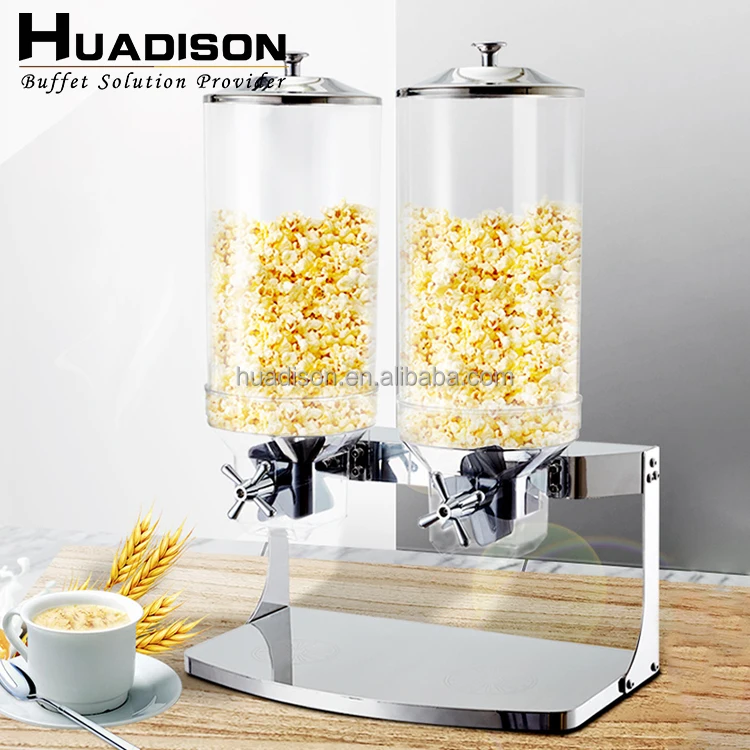 Диспенсер для сухих продуктов из нержавеющей стали