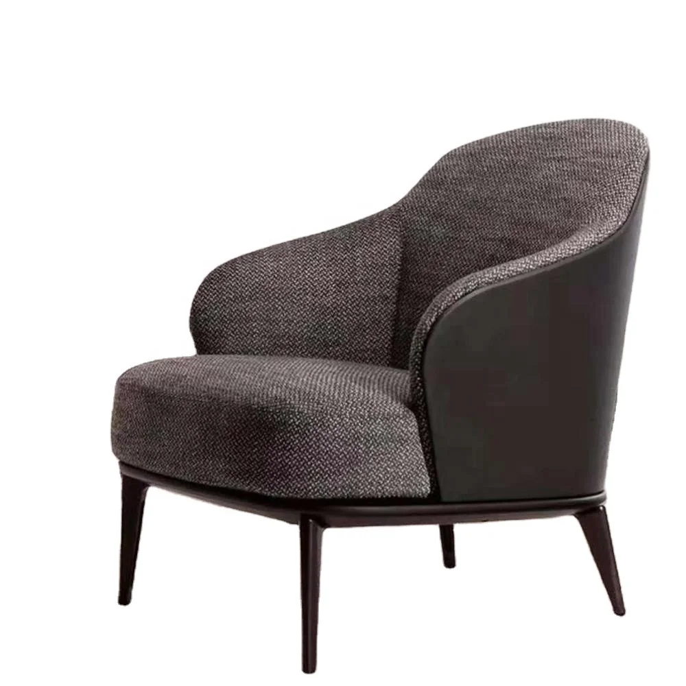 Lace Model Design Linen Fabric  Hotel Lobby  Visitor Sofa Chair