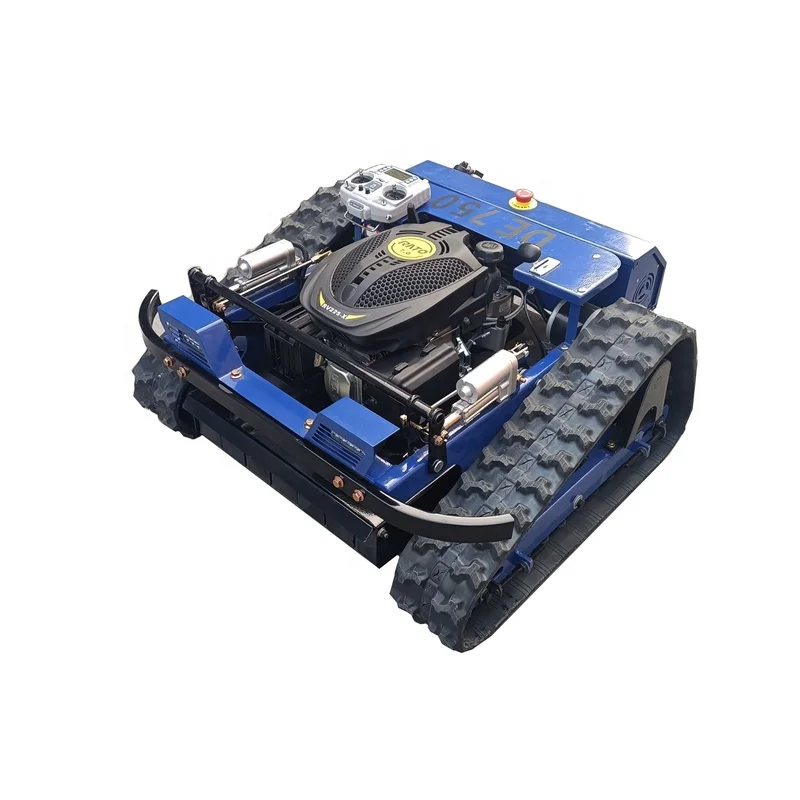 Industrial DIY Grade Wireless Remote Control Lawn Mower Grass Box for  Mowing Hillsides Gardens for Agriculture Forest Management