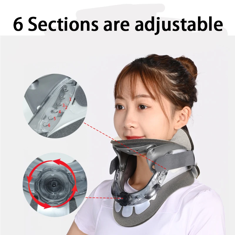 Adjustable Medical Stiff Neck Cervical Collar Foam Cervical Orthopedic ...