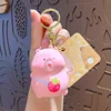 Souffler des bulles-cochon rose