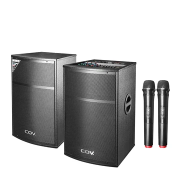 COV audio 2.0 pa system stage speaker 1000W CV-125