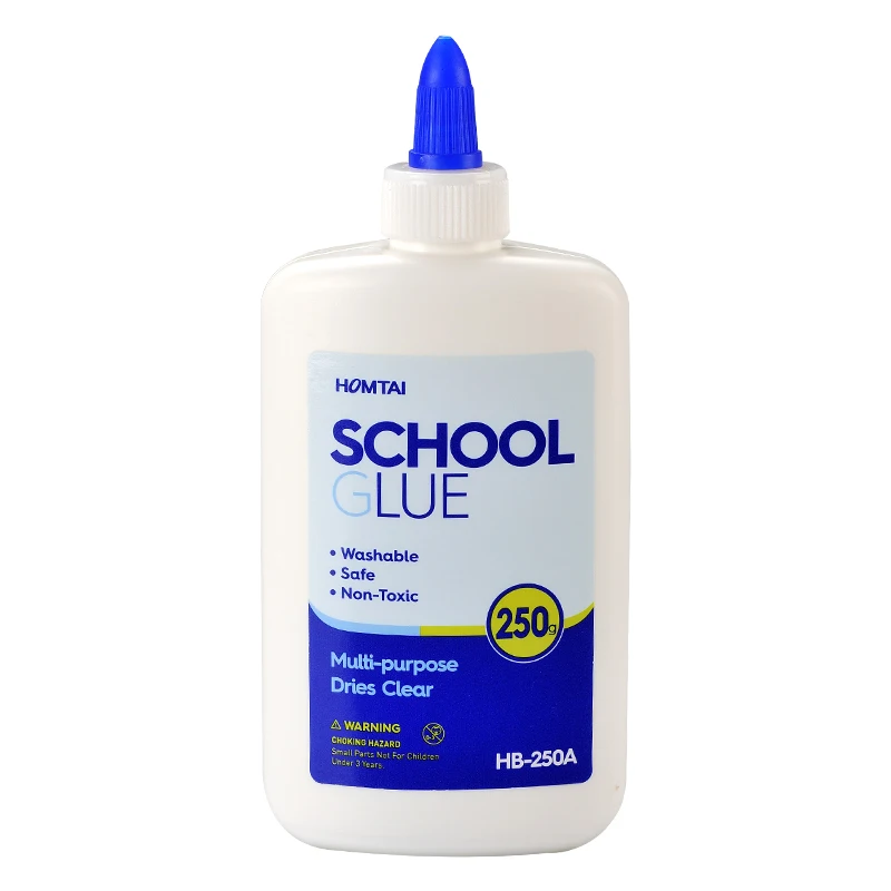 Multipurpose Non toxic washable Students Handcrafted school glue PVA White Latex Glue for DIY