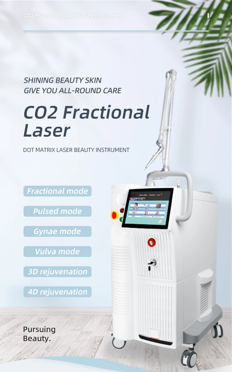 110W 4D Tightening Device Head Probe Fractional Co2 Laser 10600NM Lazer Wand Skin Scar Removal Machine