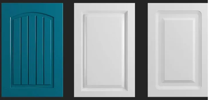 Modern Compressed 18mm MDF PVC Cabinet Door for Furniture Kitchen ...