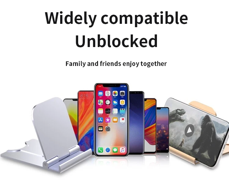 
Продвижение портативный ABS Универсальный складной настольный держатель для мобильного телефона 