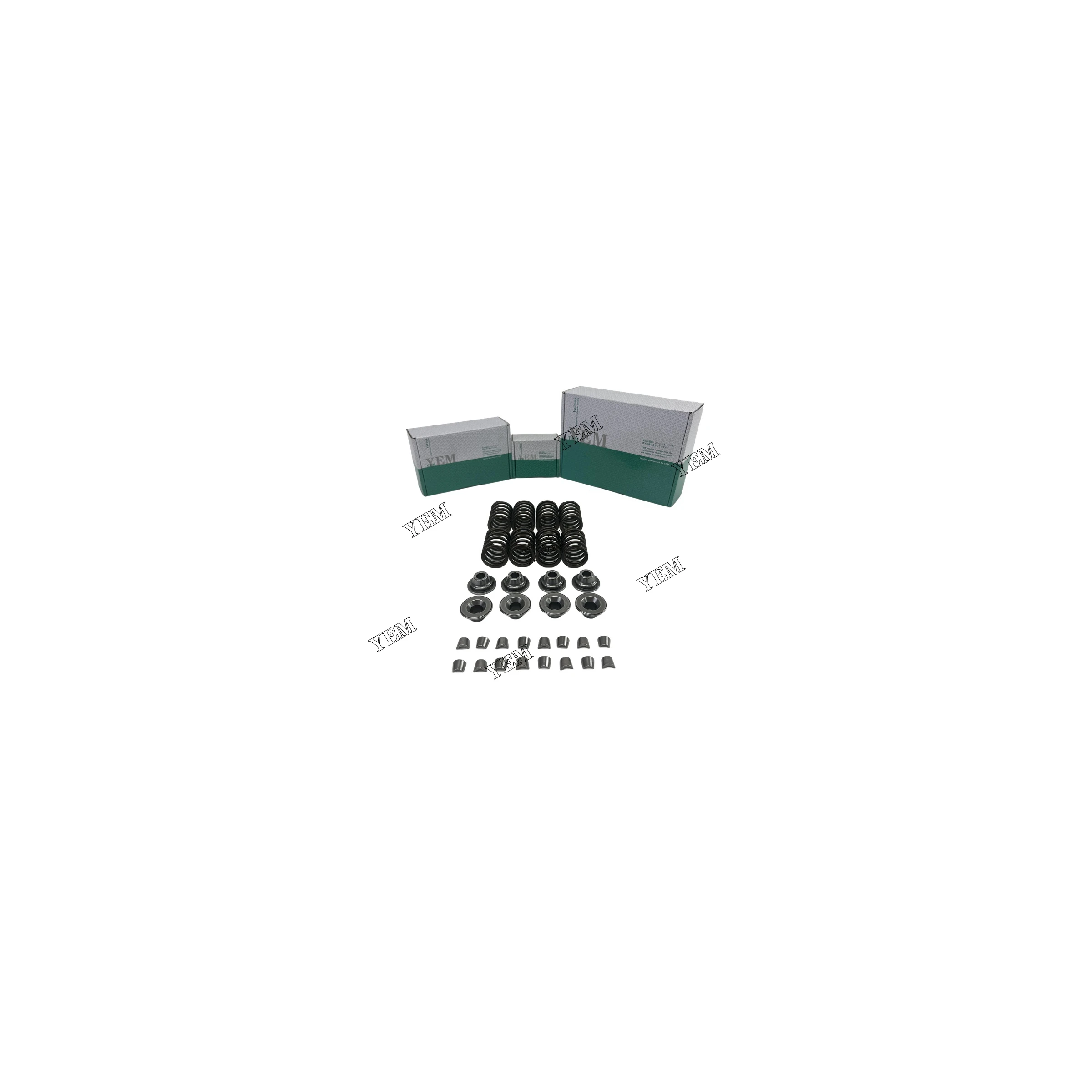 3TNE82 3TNM68 3TNM72 3TNM74 Valve Spring and Spring Seat Valve Cotter for Yanmar Industrial Engine Parts