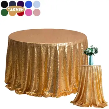 Manteles Redondo Para Eventos Fiesta Mantel De Lentejuelas Round Sequin Tablecloth Gold Table Cloth Round Wedding For Parties