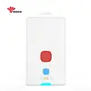 Badge blanc vertical